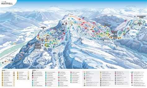 kvitfjell ski map